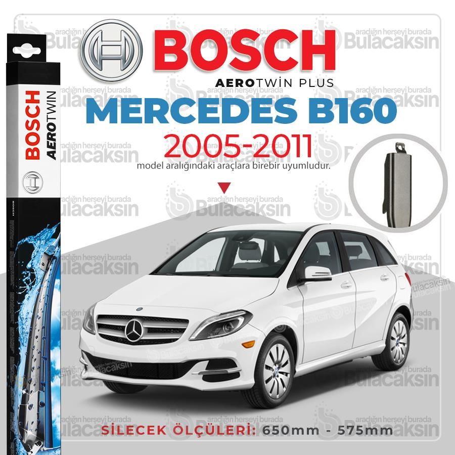 Bosch Aerotwin Muz Silecek Takımı Mercedes B160 W245 2005-2011 ile uyumlu