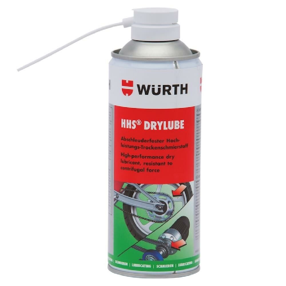 Würth Hhs Drylube Motosiklet Kuru Zincir Yağlama Spreyi 400 ml