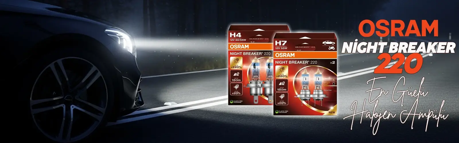 Osram Night Breaker 220 Serisi Stoklarımızda...