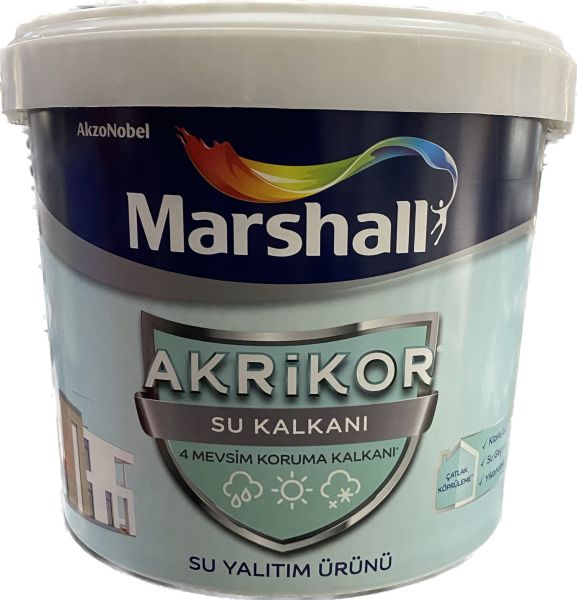 Marshall Akrikor Su Kalkanı Su Yalıtım Ürünü Beyaz 10 Kg