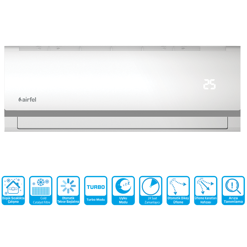 Airfel 12000 Btu LTXM35N A++ İnverter duvar tipi klima