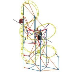 K’Nex Clock Work Roller Coaster Seti (Motorlu) Thrill Rides Knex