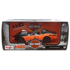 Maisto 1:24 Harley-Davidson 1970 Corvette Model Araba