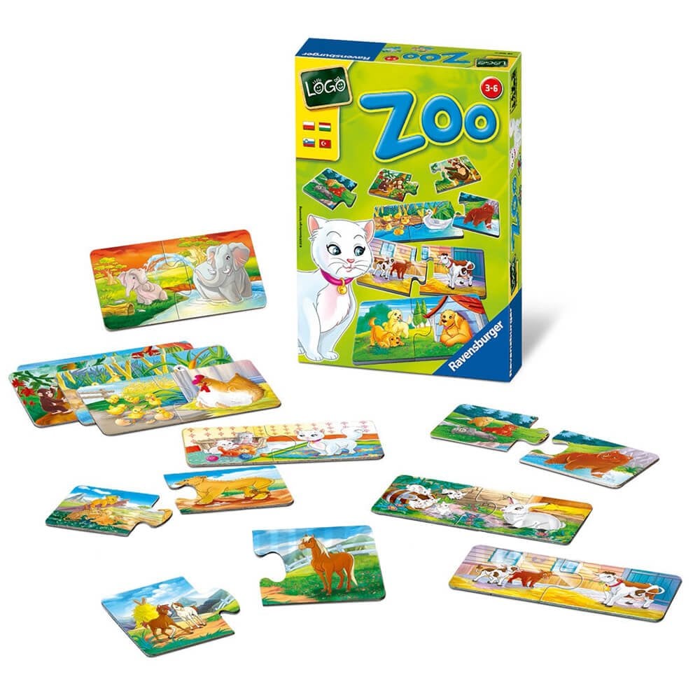 Ravensburger Logo Zoo Eğitici Oyun