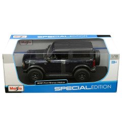 Maisto 1/18 2021 Model Ford Bronco Wildtrak Siyah