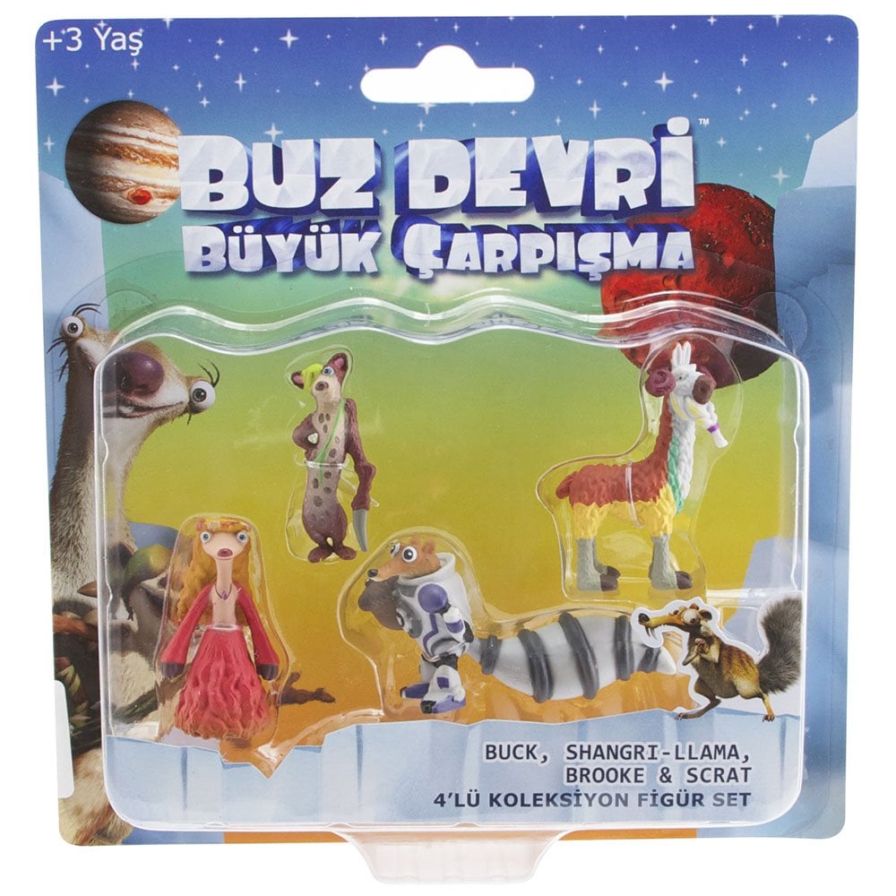 Ice Age - Buz Devri 5 Büyük Çarpışma 4’lü Koleksiyon Set Model 1