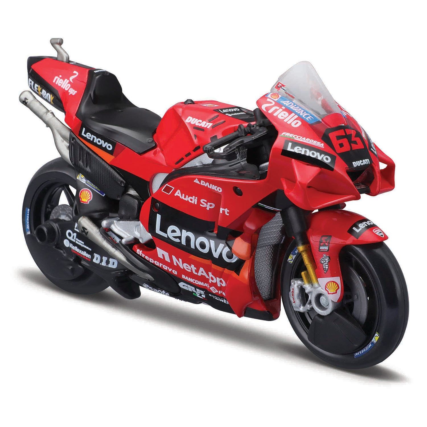 Ducati Lenovo Team 2021 Model Motosiklet 1/18