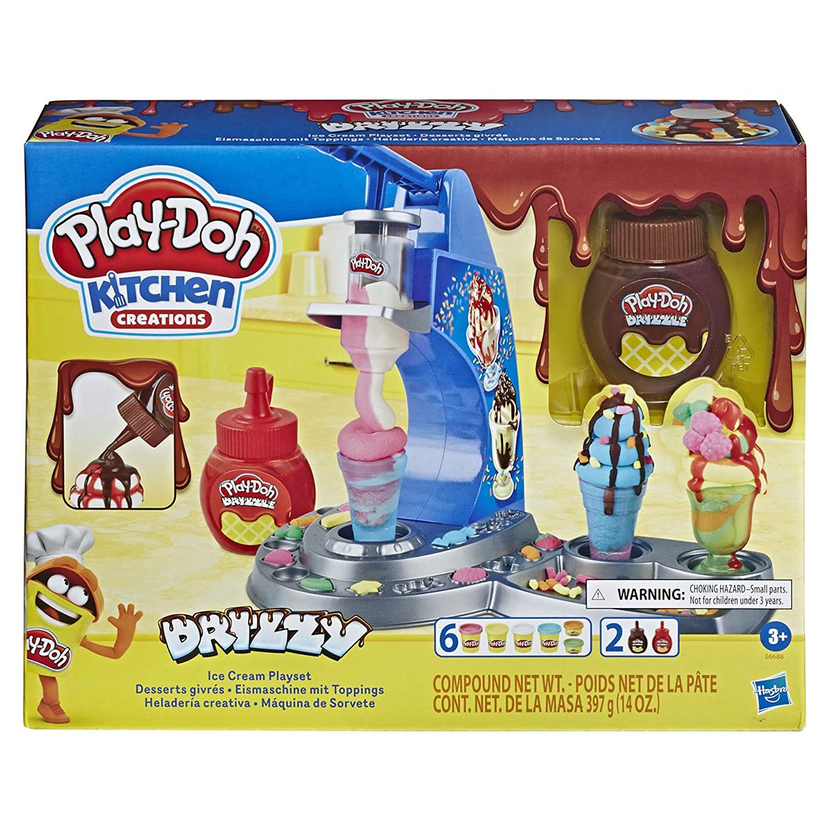 Play-Doh Renkli Dondurma Dükkanım