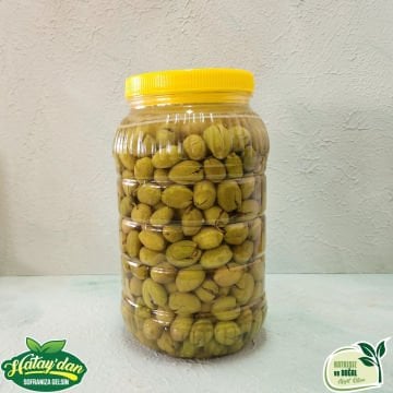 Yeşil Zeytin 2 Kg (Kırma -Tatlanmış)