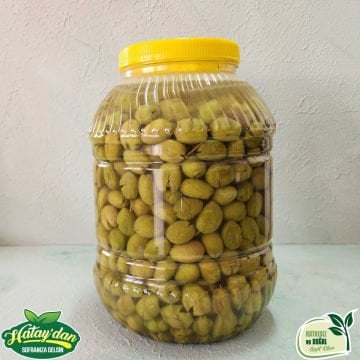 Yeşil Zeytin 3 Kg. (Kırma - Salamura)