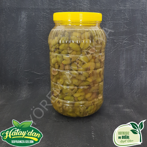 Çekirdeksiz Yeşil Zeytin 2 Kg. (Salamura)