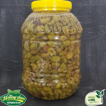 Çekirdeksiz Yeşil Zeytin 3 Kg. (Salamura)(Yeni Mahsul)