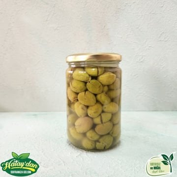 Yeşil Zeytin 450 Gr. (Kırma - Salamura)