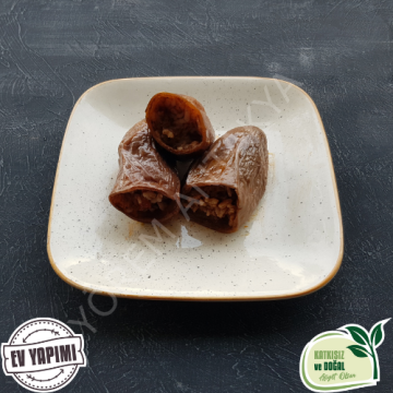 Kuru Patlıcan Dolması 500 Gr.(Pişmiş)