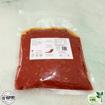Tatlı Biber Salçası 500 Gr (Vakumlu)