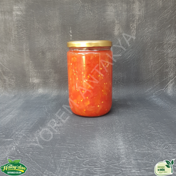 Menemen Sosu 600 Gr (Acısız-Doğranmış)