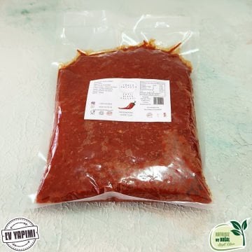 Çok Acı Biber Salçası 1 Kg (Vakumlu)
