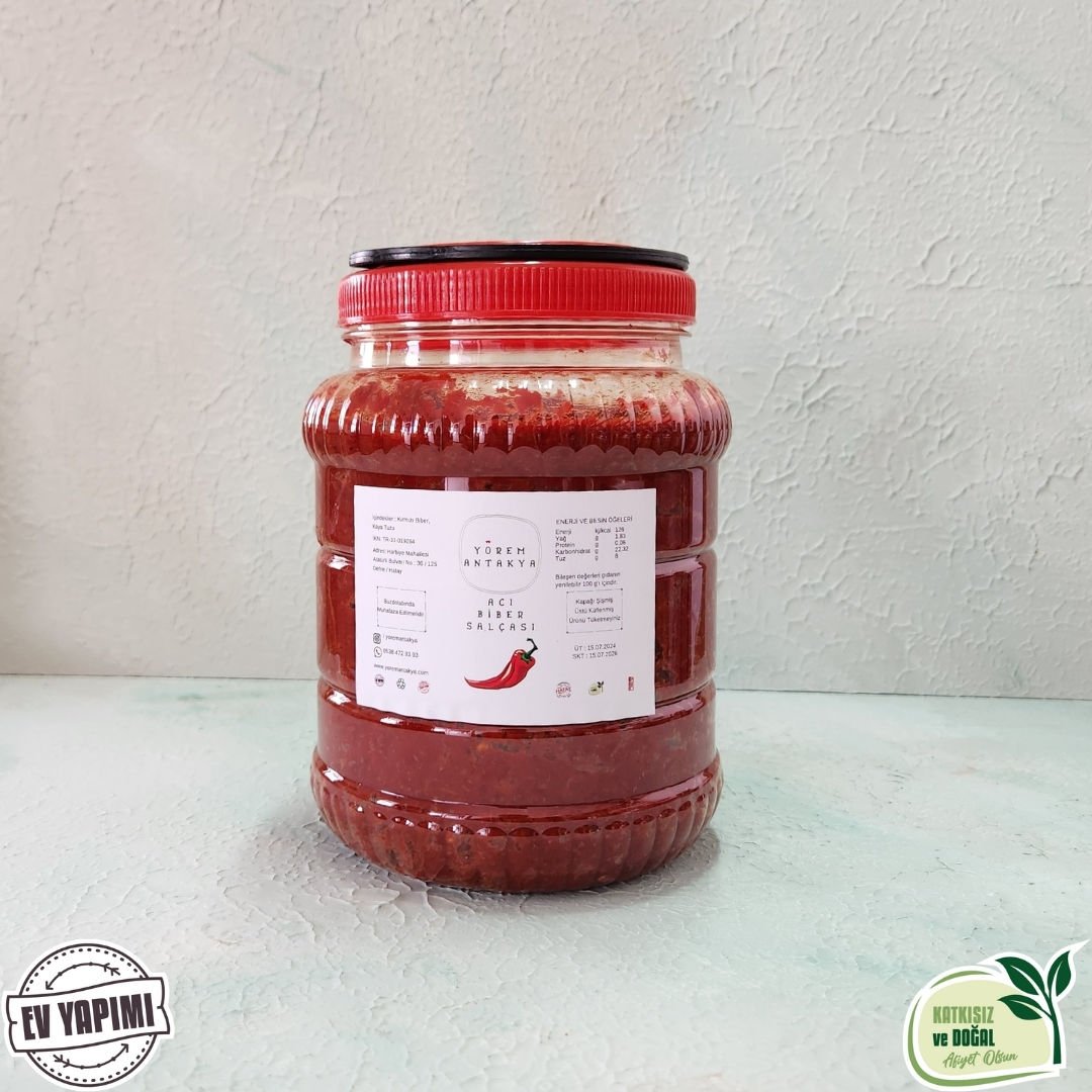 Çok Acı Biber Salçası 2 Kg