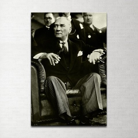 Atatürk Portresi Kanvas Tablo 60x90 Cm.