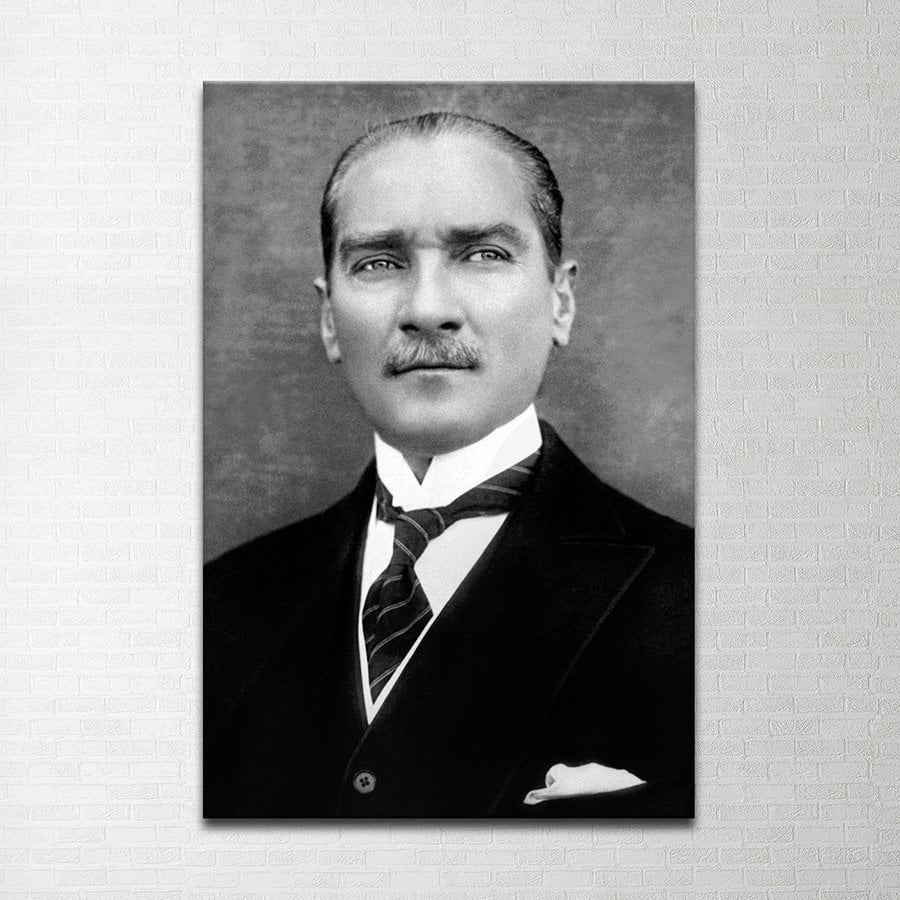 Atatürk Portresi Kanvas Tablo 60x90 Cm.