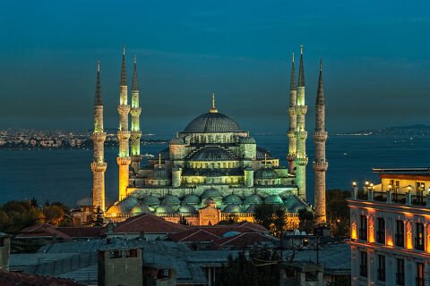 Sultan Ahmet Camii Oturma Odası Duvar Kağıdı