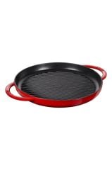 Staub La Cocotte Çift Kulplu Döküm Izgara Tava | Döküm Demir | 30 Cm