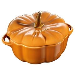 Staub Ceramıque Seramik Cocotte | Tarçın | 15 Cm | 700 Ml | Balkabağı