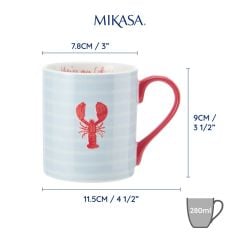 Mikasa Fine China Istakoz Desenli Kupa 280ml