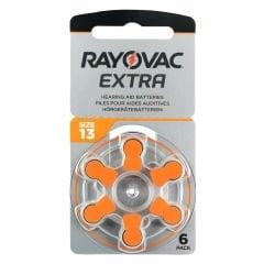 Rayovac 13 No Kulaklık Pili 6'lı Paket