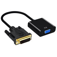 DVI-D To VGA 24+1 Çevirici Adaptör Kablo