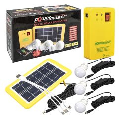 Solar Aydınlatma Seti Çok Uçlu