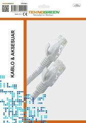 60 Cm Cat6 Patch Kablo Gri TKC-006G