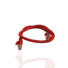 60 Cm Cat6 Patch Kablo Kırmızı TKC-006K