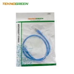 60 Cm Cat6 Patch Kablo Mavi TKC-006M