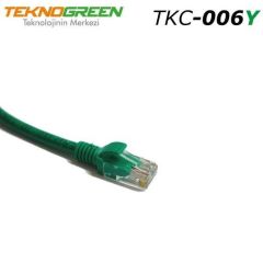 60 Cm Cat6 Patch Kablo Yeşil TKC-006Y