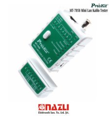 MT-7058 Mini Lan Kablo Tester