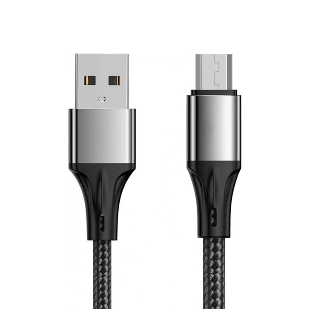 Usb To Micro Usb Örgülü Şarj Kablosu