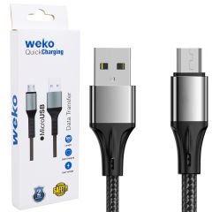 Usb To Micro Usb Örgülü Şarj Kablosu