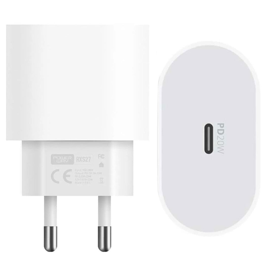 20W Type-C Şarj Adaptörü - Kablo Seti