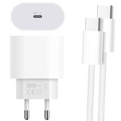 20W Type-C Şarj Adaptörü - Kablo Seti