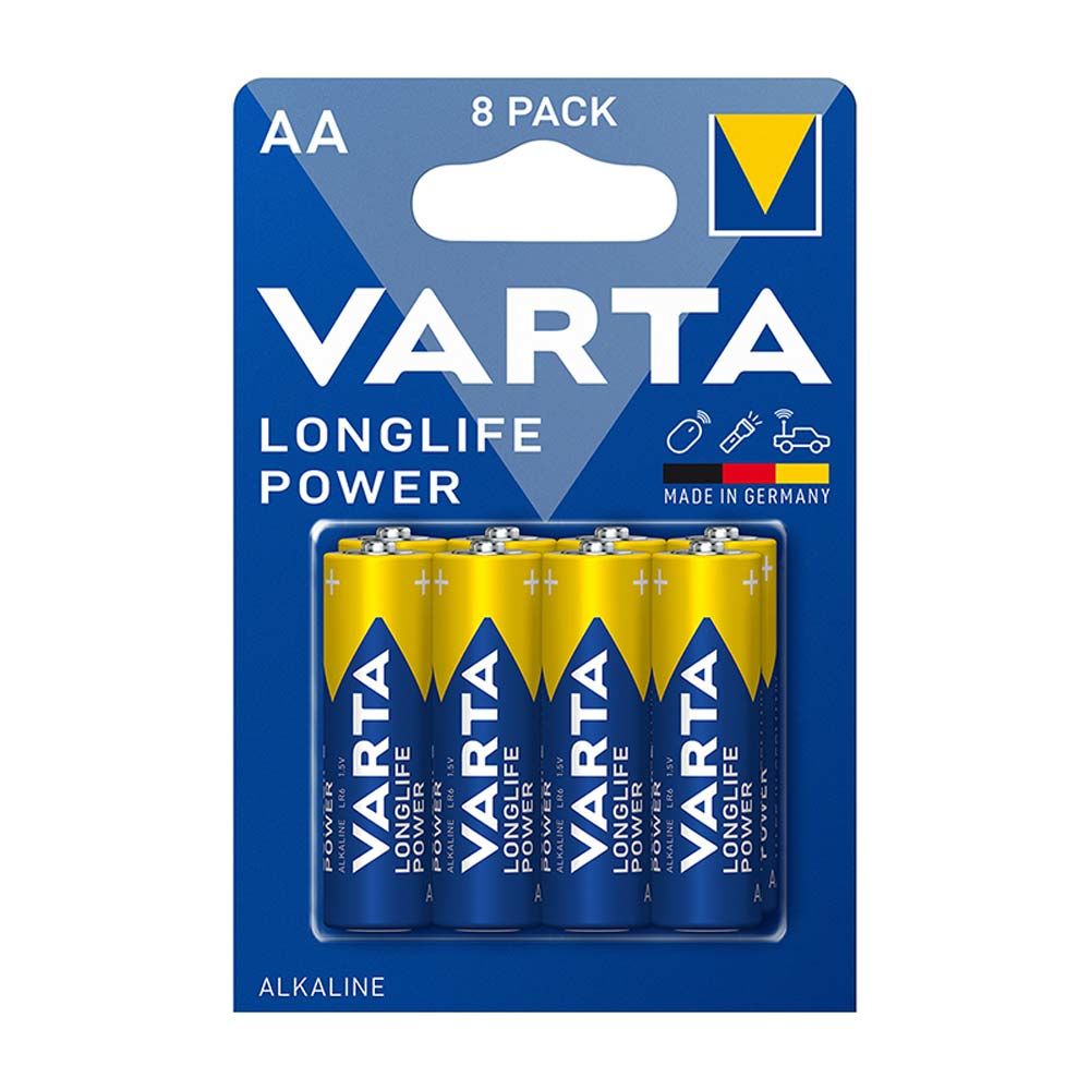 Varta AA Alkaline Longlife Power Kalem Pil