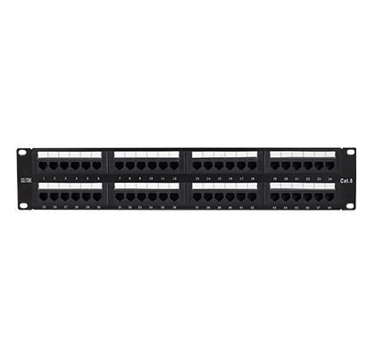 48 Port Cat6 Patch Panel - Dolu