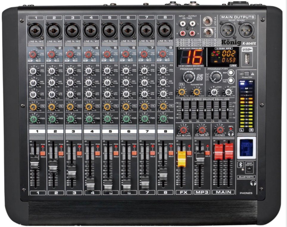 König K-804 Fx Dec Mixer