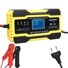 12/24 Volt 10 Amper Led Göstergeli Akü Şarj Cihazı - 25059