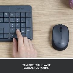 Logitech MK235 Kablosuz Klavye Mouse Set Q TR