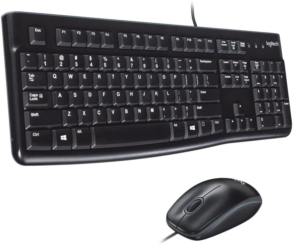 Logitech MK120 Kablolu Klavye Mouse Set Q TR