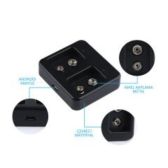 9 Volt Pil Şarj Cihazı - 17660