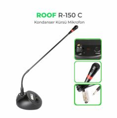 ROOF R-150C Kürsü MİKROFON (Volüm Kontrol)