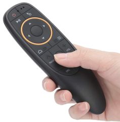 Android-Windows-Linux-TV Box-Mac OS Uyumlu 2.4 Ghz Ses Komutlu Wireless Air Mouse Uzaktan Kumanda
