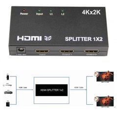 Nivatech NTC-502 2 Port Hdmi Çoklayıcı